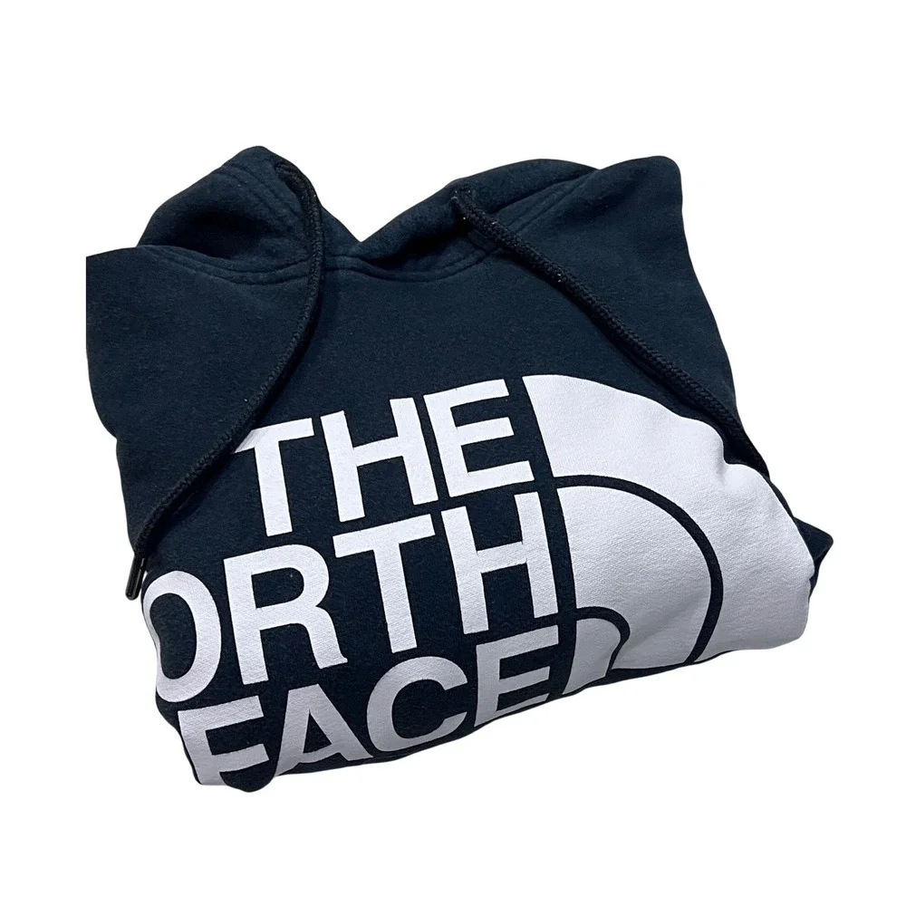 The North Face Men's Hoodie Long Sleeve Half Dome Logo Pullover Sweatshirt Large